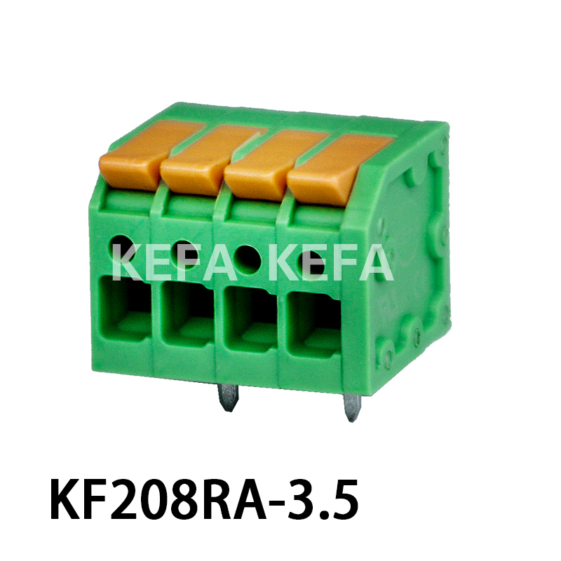 KF208RA-3.5/3.81  Spring type terminal block