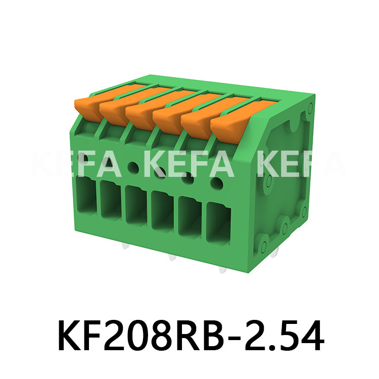 KF208RB-2.5/2.54 Spring type terminal block