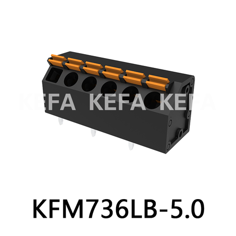 KFM736LB-5.0 Spring type terminal block