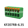 KF207RB-6.35  Spring type terminal block