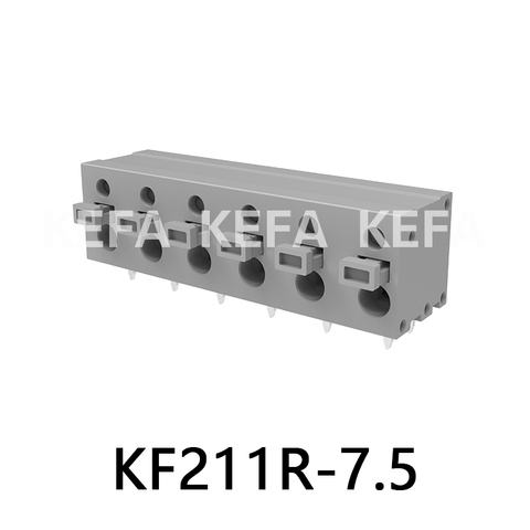 KF211R-7.5 Spring type terminal block
