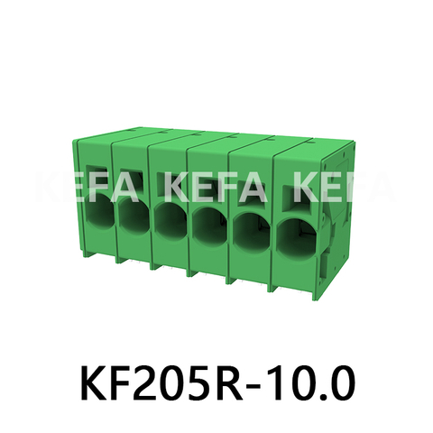 KF205R-10.0 Spring type terminal block