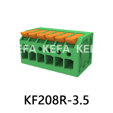 KF208R-3.5/3.81  Spring type terminal block