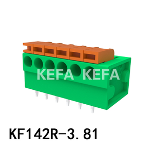 KF142R-3.81Spring type terminal block
