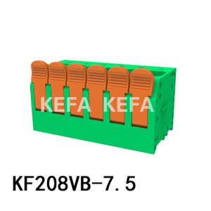 KF208VB-7.5  Spring type terminal block