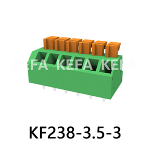 KF238-3.5-3 Spring type terminal block