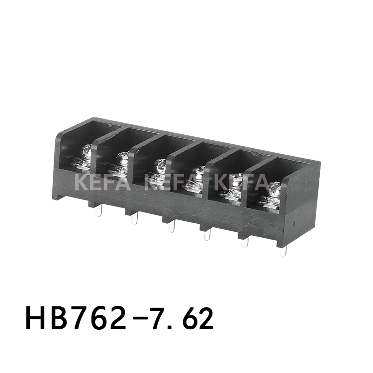 HB762-7.62 Barrier terminal block