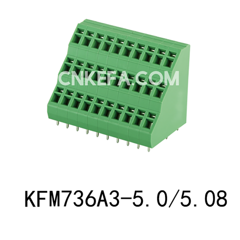 KFM736A3-5.0/5.08 Spring type terminal block