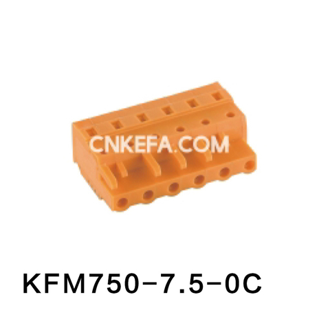KFM750-7.5-0C Pluggable terminal block