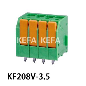 KF208V-3.5/3.81  Spring type terminal block