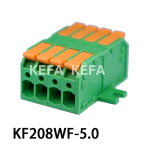 KF208WF-5.0 Spring type terminal block