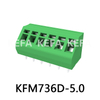 KFM736D-5.0 Spring type terminal block