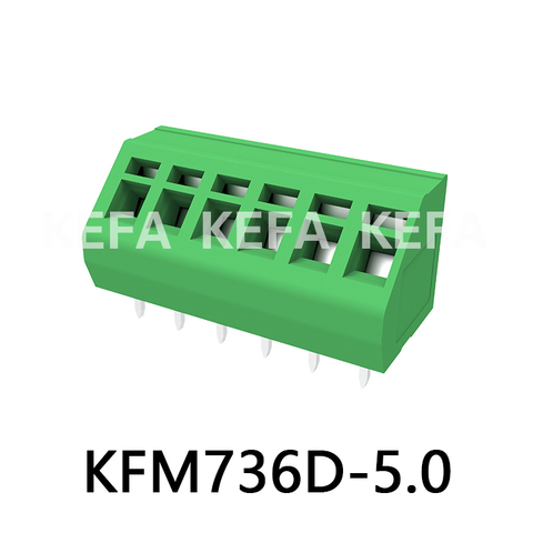 KFM736D-5.0 Spring type terminal block