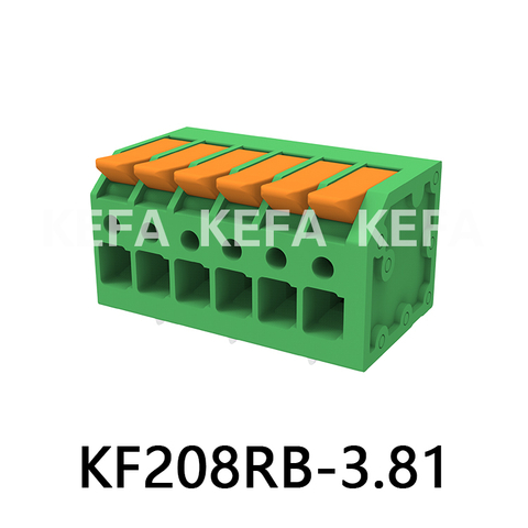 KF208RB-3.5/3.81  Spring type terminal block
