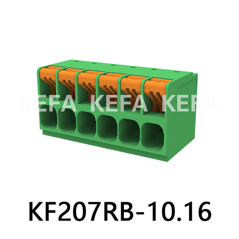 KF207RB-10.16 Spring type terminal block