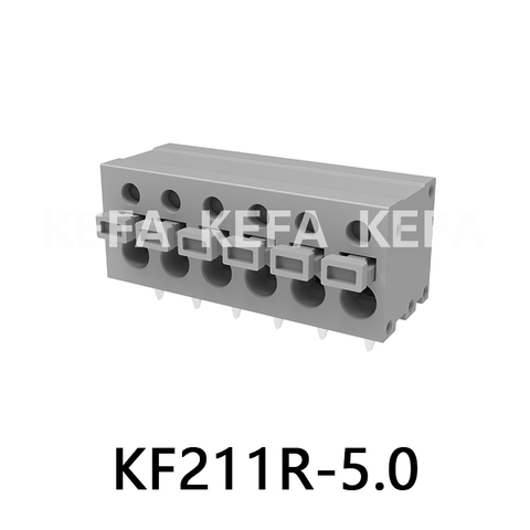 KF211R-5.0 Spring type terminal block