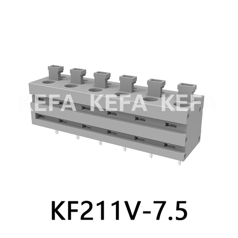 KF211V-7.5 Spring type terminal block