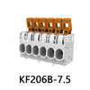 KF206B-7.5  Spring type terminal block