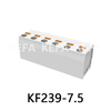 KF239-7.5/7.62 Spring type terminal block