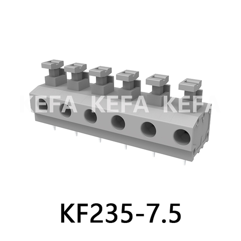 KF235-7.5 Spring type terminal block