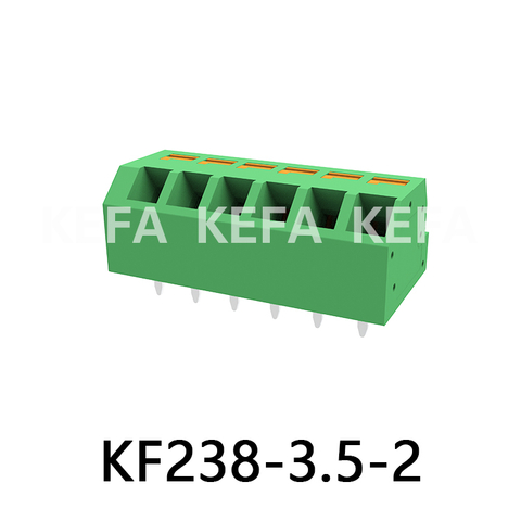 KF238-3.5-2 Spring type terminal block