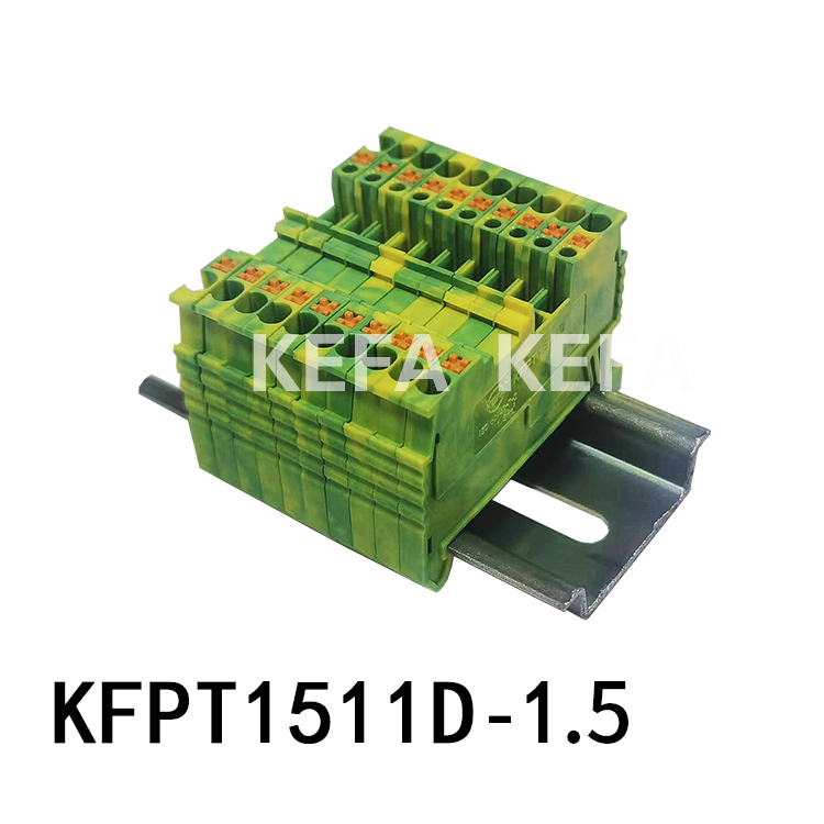 KFPT1511D-1.5 Din rail terminal block