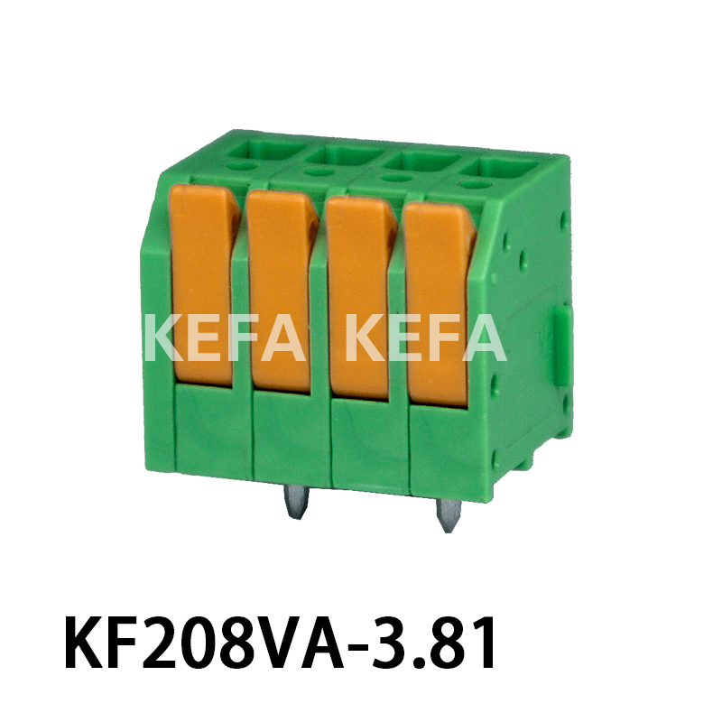 KF208VA-3.5/3.81  Spring type terminal block