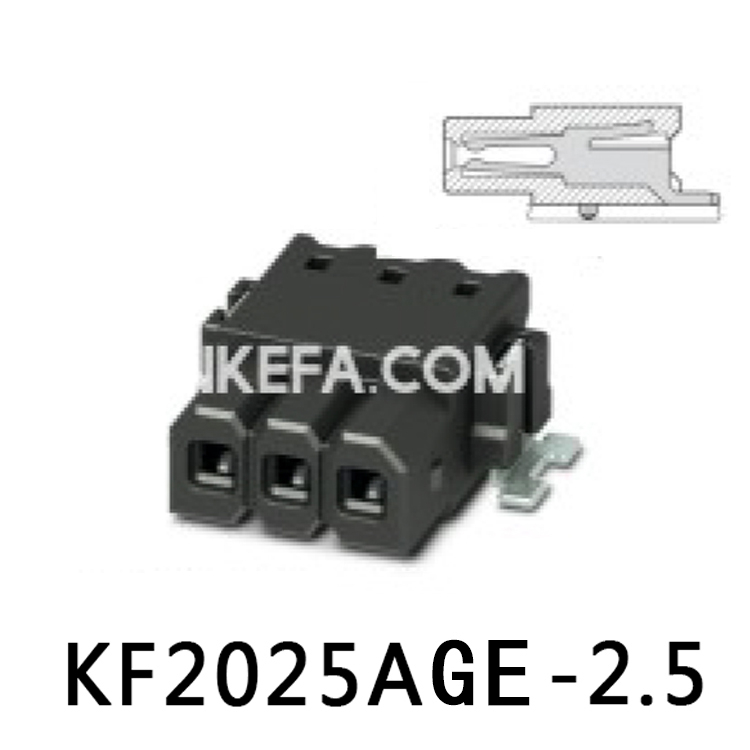 KF2025AGE-2.5 SMT terminal block