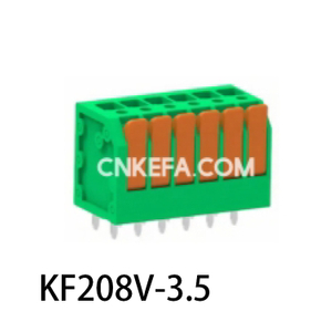 KF208V-3.5/3.81  Spring type terminal block