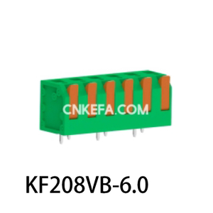 KF208VB-6.0 Spring type terminal block