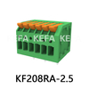 KF208RA-2.5/2.54 Spring type terminal block