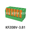 KF208V-3.5/3.81  Spring type terminal block
