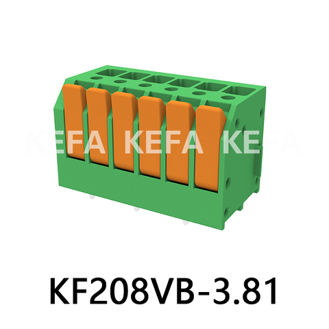 KF208VB-3.5/3.81  Spring type terminal block