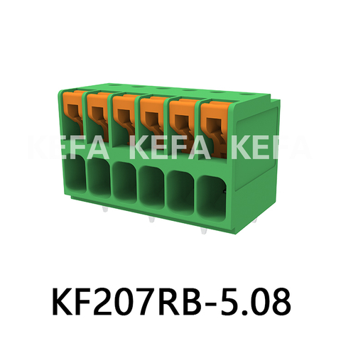 KF207RB-5.08 Spring type terminal block