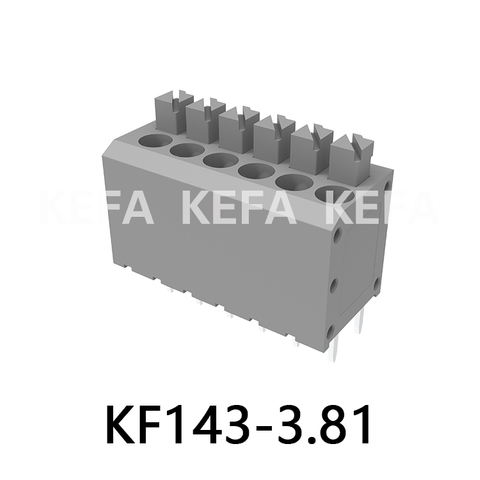 KF143-3.81  Spring type terminal block