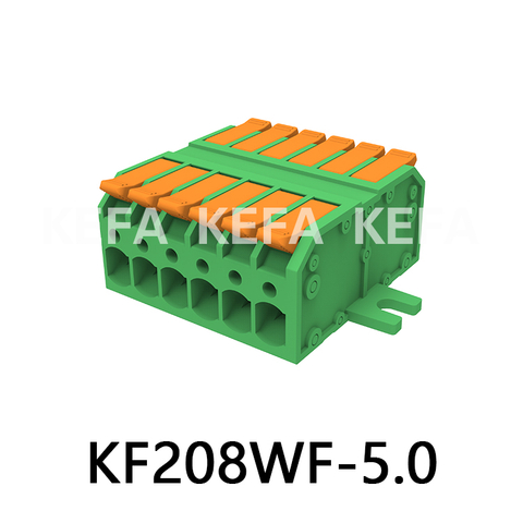KF208WF-5.0 Spring type terminal block