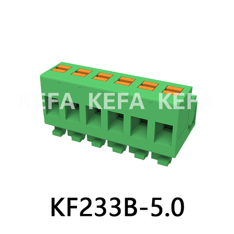 KF233B-5.0 Spring type terminal block