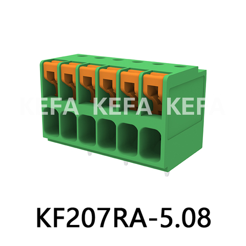 KF207RA-5.08 Spring type terminal block
