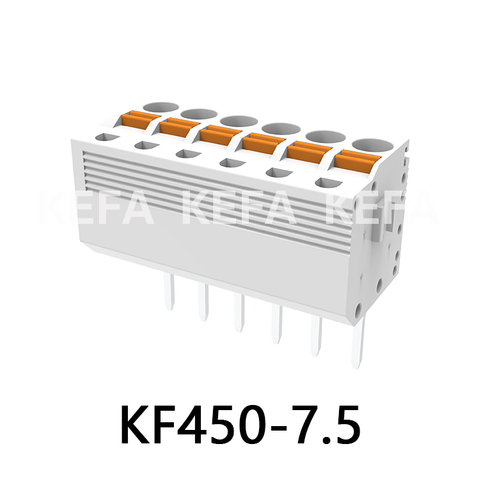 KF450-7.5/7.62 Spring type terminal block