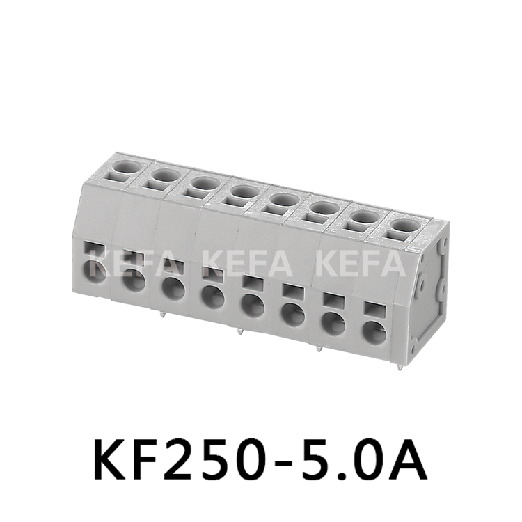 KF250-5.0A Spring type terminal block