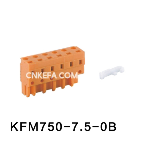 KFM750-7.5-0B Pluggable terminal block