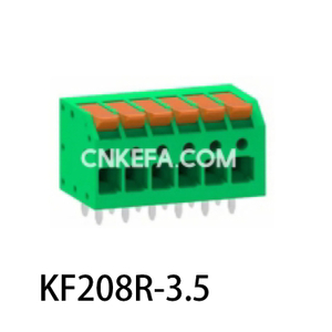 KF208R-3.5/3.81  Spring type terminal block