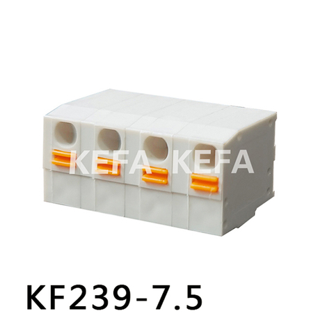 KF239-7.5/7.62 Spring type terminal block