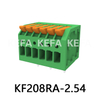 KF208RA-2.5/2.54 Spring type terminal block