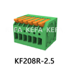 KF208R-2.5/2.54 Spring type terminal block