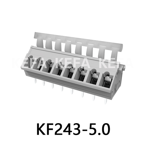 KF243-5.0  Spring type terminal block