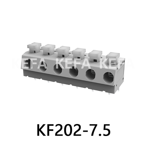 KF202-7.5  Spring type terminal block