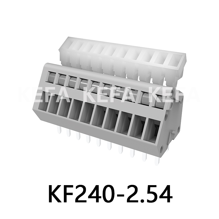 KF240-2.5/2.54 Spring type terminal block