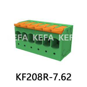 KF208R-7.5/7.62  Spring type terminal block