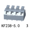 KF238-5.0-3 Spring type terminal block